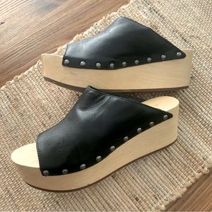 KDB Kelsi Dagger Brooklyn platform mules size 7.5.